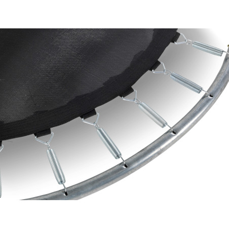 EXIT Trampoline Silhouette inground ø305cm avec filet de sécurité - rose