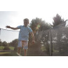 EXIT Trampoline Silhouette inground ø305cm avec filet de sécurité - rose