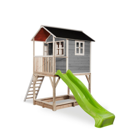EXIT Maisonnette en bois Loft 700 - gris