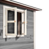 EXIT Maisonnette en bois Loft 700 - gris