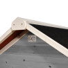 EXIT Maisonnette en bois Loft 700 - gris