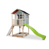 EXIT Maisonnette en bois Loft 700 - bleu