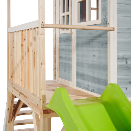 EXIT Maisonnette en bois Loft 700 - bleu