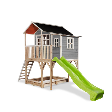 EXIT Maisonnette en bois Loft 750 - gris