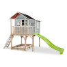EXIT Maisonnette en bois Loft 750 - bleu