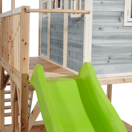 EXIT Maisonnette en bois Loft 750 - bleu