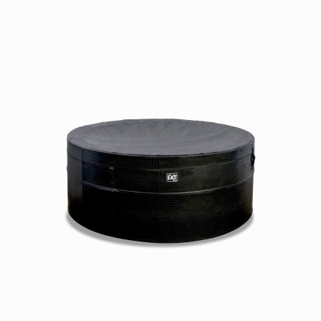 EXIT Leather Premium spa ø184x73cm - noir