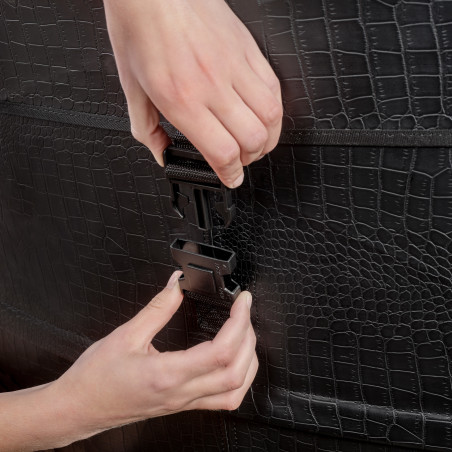 EXIT Leather Premium spa ø184x73cm - noir