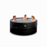 EXIT Leather Premium spa ø184x73cm - noir