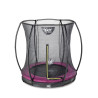 EXIT Trampoline Silhouette inground ø183cm avec filet de sécurité - rose