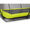 EXIT Trampoline Silhouette inground 214x305cm avec filet de sécurité - vert