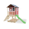 EXIT Loft 500 cabane de jeu en bois - rouge