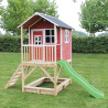 EXIT Loft 500 cabane de jeu en bois - rouge
