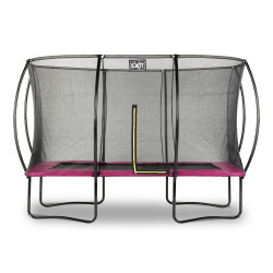 EXIT Trampoline Silhouette 244x366cm - rose