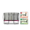 EXIT Trampoline Silhouette 244x366cm - rose