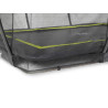 EXIT Trampoline Silhouette inground 214x305cm avec filet de sécurité - noir