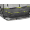 EXIT Trampoline Silhouette inground 244x366cm avec filet de sécurité - noir