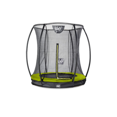 EXIT Trampoline Silhouette inground ø183cm avec filet de sécurité - vert
