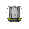 EXIT Trampoline Silhouette inground ø183cm avec filet de sécurité - vert