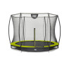 EXIT Trampoline Silhouette inground ø244cm avec filet de sécurité - vert