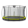 EXIT Trampoline Silhouette inground ø366cm avec filet de sécurité - vert