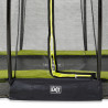 EXIT Trampoline Silhouette inground ø427cm avec filet de sécurité - vert