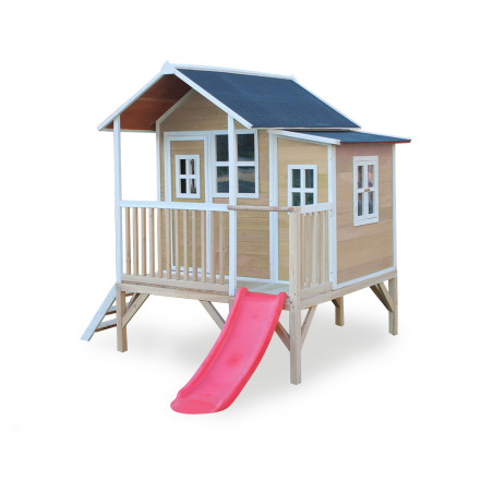 EXIT Loft 350 cabane de jeu en bois - naturel
