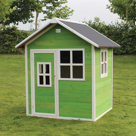 EXIT Loft 100 cabane de jeu en bois - vert