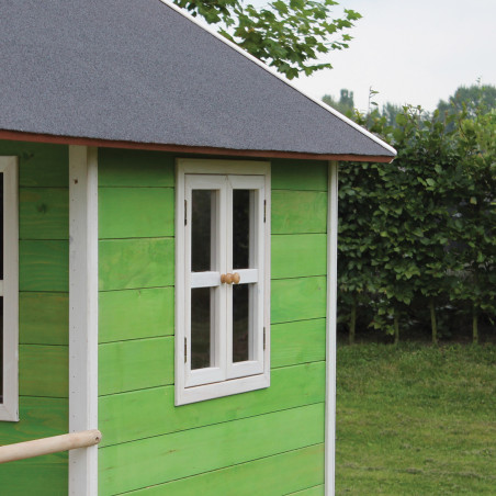 EXIT Loft 100 cabane de jeu en bois - vert