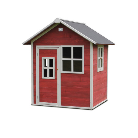 EXIT Loft 100 cabane de jeu en bois - rouge