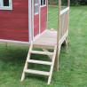 EXIT Loft 300 cabane de jeu en bois - rouge