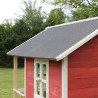 EXIT Loft 300 cabane de jeu en bois - rouge