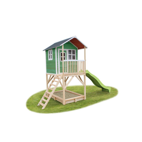 EXIT Loft 700 cabane de jeu en bois - vert