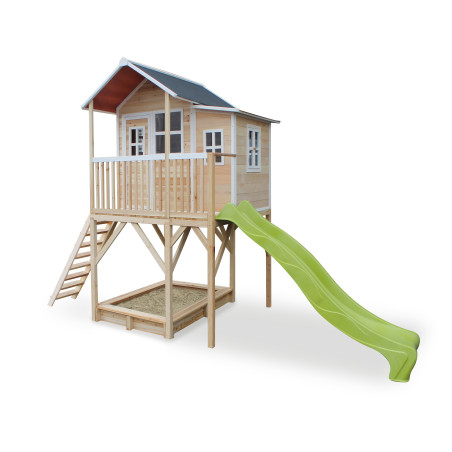 EXIT Loft 750 cabane de jeu en bois - naturel