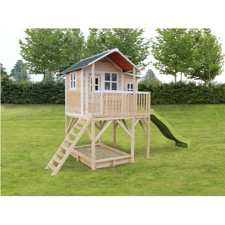 EXIT Loft 750 cabane de jeu en bois - naturel