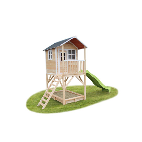 EXIT Loft 750 cabane de jeu en bois - naturel