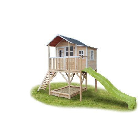 EXIT Loft 750 cabane de jeu en bois - naturel