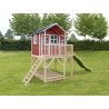 EXIT Loft 750 cabane de jeu en bois - rouge