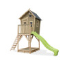 EXIT Crooky 700 cabane de jeu en bois - gris-beige