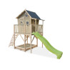 EXIT Crooky 750 cabane de jeu en bois - gris-beige