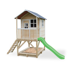 EXIT Loft 500 cabane de jeu en bois - naturel