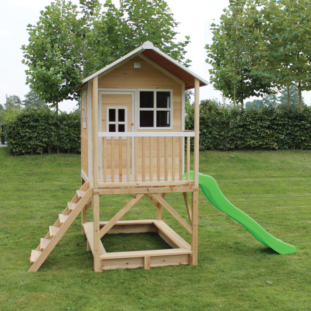 EXIT Loft 500 cabane de jeu en bois - naturel