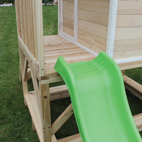 EXIT Loft 500 cabane de jeu en bois - naturel