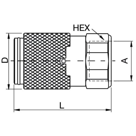 Accouplement PARKER NS5018FB
