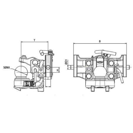 Accouplement de remorque SAUERMANN HS1251K390