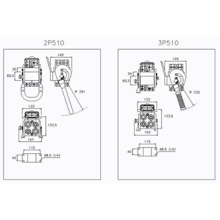 Accouplement rapide FASTER 2P5104AFC