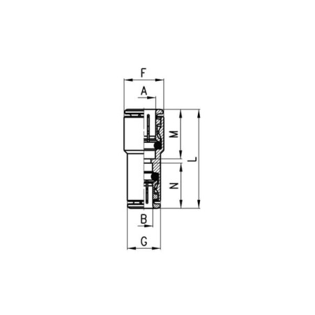 Accouplement rapide femelle CAMOZZI 658064
