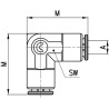 Accouplement rapide femelle CAMOZZI 65503