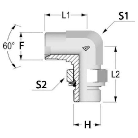 Adaptateur ALFAGOMMA MMI900608K