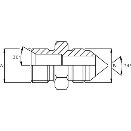 Adaptateur ALFAGOMMA FMBUT1208